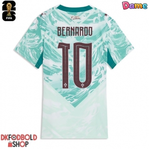 Portugal Bernardo Silva #10 Udebanetrøje Dame VM 2026 Kort ærmer